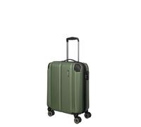 travelite Maleta de mano Bordtrolley, 4 ruedas, pliegue elástico y función de enganche, CITY, carrito rígido pequeño con superficie resistente a los arañazos, 55 cm, 40 a 45 litros