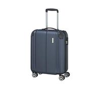 travelite Maleta de Mano Bordtrolley, Ligera, 4 Ruedas, City, Funda rígida pequeña con Superficie Resistente a los arañazos, 55 cm, 40 litros