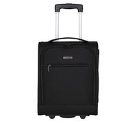 travelite Maleta de mano ligera, con bolsa de líquidos, 2 ruedas, cabina subseater, carrito de equipaje blando pequeño, 43 cm, 28 litros