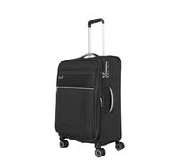travelite Maleta de Viaje Mediana con Pliegue de expansión, sostenible, 4 Ruedas, MIIGO, Carrito de Equipaje Blando Fabricado con Material Reciclado, candado TSA, 67 cm, 61-66 litros