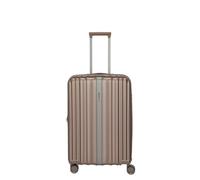 Travelite Maleta M Paros, 67 x 45 x 26 cm, 68 L, rígida, tamaño mediano, con cierre TSA y ruedas dobles silenciosas, maleta de viaje para vacaciones
