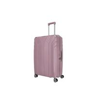 travelite Maleta rígida de 4 ruedas grande con forro interior reciclado, serie de equipaje ELVAA: elegante carrito con esquinas protectoras y cierre TSA, 76 cm, 102 litros