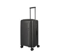 travelite Maleta rígida de 4 ruedas mediana de 74 litros, maleta de maletero, serie ROOMER: carro rígido con pliegue de expansión y cierre de combinación TSA, 66 cm (sin equipaje voluminoso)