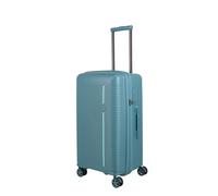 travelite Maleta rígida de 4 ruedas mediana de 74 litros, maleta de maletero, serie ROOMER: carro rígido con pliegue de expansión y cierre de combinación TSA, 66 cm (sin equipaje voluminoso)