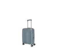travelite Maleta rígida para equipaje de mano de 4 ruedas pequeña con forro interior reciclado, serie ELVAA: elegante carrito con esquinas protectoras y cierre TSA, 55 cm, 41 litros