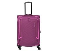 Travelite Corsiica 4 ruedas Trolley M 67 cm Con asa expansible fucsia