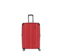 travelite Maletín rígido grande, ampliable, 4 ruedas, CITY, trolley con superficie resistente a los arañazos, cierre TSA, pliegue elástico, 77 cm, 113 - 124 litros