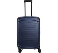 Travelite Millennium 4 ruedas Carrito 67 cm con pliegue de expansión azul