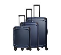 Travelite Millennium 4 ruedas Juego de maletas 3 piezas Con asa expansible azul