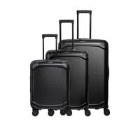 Travelite Millennium 4 ruedas Juego de maletas 3 piezas Con asa expansible negro