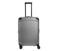 Travelite Millennium 4 ruedas Trolley 67 cm Con asa expansible plateado