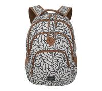 travelite mochila Basic Backpack Print Cream White