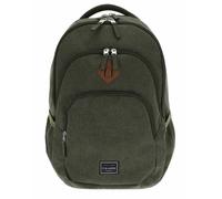 travelite mochila Basic Melange Backpack Uni Olive