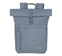 travelite mochila Basic Rollup Backpack Smoky Blue