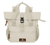 travelite mochila Basic Short Handle Mini Backpack Cream White