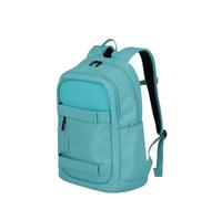 Travelite Mochila de equipaje de mano, mochila para ordenador portátil de 15,6 pulgadas con compartimento adicional para tablet, correa de PATHWAY, mochila de poliéster reciclado con correas de