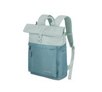 Travelite Mochila de equipaje de mano, mochila para portátil, 15,6 pulgadas, básica, mochila de viaje, función rolltop, 60 cm, 35 litros