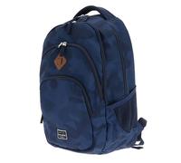 Travelite Mochila de Equipaje de Mano, Mochila para Portátil de 15,6 Pulgadas, BASICS, Mochila de Uso Diario con Muchos Compartimentos + Función de Acople a Trolley, 45 cm, 22 Litros