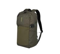 Travelite mochila de equipaje de mano, mochila para portátil de 15,6 pulgadas, mochila para el día a día fabricada en poliéster reciclado, función de acoplamiento a trolley, 48 cm, 17 litros