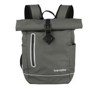 travelite Mochila enrollable impermeable, mochila para bicicleta, mochila de ocio con cierre enrollable y reflectores, BASICS, 48 cm, 19 litros