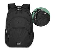 travelite Mochila para equipaje de mano, mochila para portátil de 15,6 pulgadas, BASICS, mochila de día con muchos compartimentos, 45 cm, 22 litros