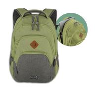 travelite Mochila para equipaje de mano, mochila para portátil de 15,6 pulgadas, BASICS, mochila de día con muchos compartimentos, 45 cm, 22 litros