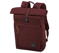 travelite Mochila para equipaje de mano, mochila para portátil de 15,6 pulgadas, BASICS, mochila de viaje con función enrollable, 60 cm, 35 litros