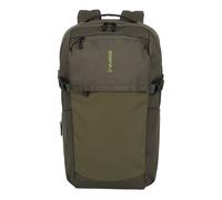 Travelite mochila de equipaje de mano, mochila para portátil de 15,6 pulgadas, mochila para el día a día fabricada en poliéster reciclado, función de acoplamiento a trolley, 48 cm, 17 litros