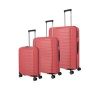 Travelite Mooby 4 ruedas Juego de maletas 3 piezas lila