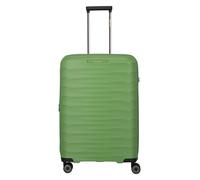 Travelite Mooby 4 ruedas Trolley M 66 cm Con asa expansible verde