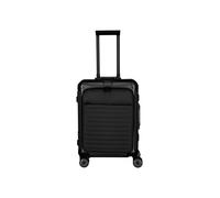 Travelite Next Trolley de aluminio XS (equipaje de mano con 23 cm de profundidad) con bolsillo delantero negro