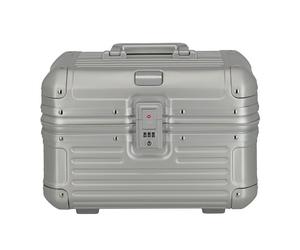 Travelite Next Estuche de belleza 38 cm color plata