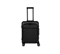 Travelite Next Trolley de aluminio XS (equipaje de mano con 23 cm de profundidad) con bolsillo delantero negro