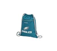 travelite NFL Bolsa de Deporte con Cordón Philadelphia Eagles, bolsa ligera de poliéster resistente con apertura de cordón y bolsillo exterior con cremallera