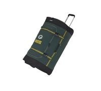 travelite NFL Bolsa de Viaje con Ruedas Green Bay Packers, Bolsa de Viaje Grande con Ruedas, asa telescópica y Compartimento Lateral Separado, 79 x 36 x 39 cm, 112 L, 2,9 kg
