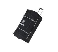 travelite NFL Bolsa de Viaje con Ruedas Las Vegas Raiders, Bolsa de Viaje Grande con Ruedas, asa telescópica y Compartimento Lateral Separado, 79 x 36 x 39 cm, 112 L, 2,9 kg