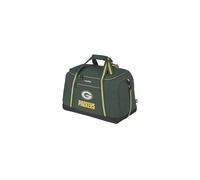 Travelite NFL Bolsa de Viaje Green Bay Packers Talla L, Bolsa Deportiva Grande con Compartimento para Zapatos, función Mochila y Sistema de fijación al Trolley, 57 x 35 x 28 cm, 69 L, 0,9 kg