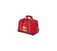 Travelite NFL Bolsa de Viaje Kansas City Chiefs Talla L, Bolsa Deportiva Grande con Compartimento para Zapatos, función Mochila y Sistema de fijación al Trolley, 57 x 35 x 28 cm, 69 L, 0,9 kg