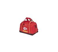 Travelite NFL Bolsa de Viaje Kansas City Chiefs Talla M, Bolsa Deportiva Ligera con Compartimento para Zapatos, función Mochila y Sistema de fijación al Trolley, 49 x 34 x 24 cm, 47 L, 0,7 kg