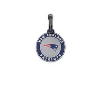 Travelite NFL Etiqueta de Equipaje New England Patriots, etiqueta de silicona con campo de dirección, flexible y robusta, para identificar fácilmente maleta, mochila o bolsa de viaje, 9 x 9 x 0,7 cm