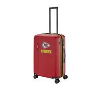 travelite NFL Maleta Rígida Kansas City Chiefs Talla M, expandible, Trolley ABS con Cerradura TSA y 4 Ruedas Dobles, 45 x 67 x 26,5-30 cm, 3,9 kg, 69-80 L