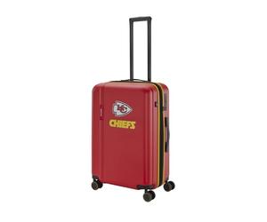 travelite NFL Maleta Rígida Kansas City Chiefs Talla M, expandible, Trolley ABS con Cerradura TSA y 4 Ruedas Dobles, 45 x 67 x 26,5-30 cm, 3,9 kg, 69-80 L