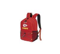 travelite NFL Mochila Kansas City Chiefs, mochila deportiva de nailon resistente con compartimento acolchado para portátil de 13 pulgadas, sistema de fijación al trolley y espalda acolchada