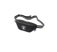 Travelite NFL Riñonera Las Vegas Raiders, riñonera compacta de poliéster con Bolsillo de Seguridad, Cremallera y cinturón Ajustable, 33 x 15 x 7 cm