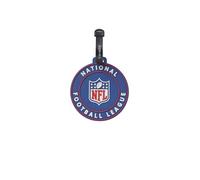 Travelite NFL Shield Etiqueta de Equipaje, etiqueta de silicona con campo de dirección, flexible y robusta, para identificar fácilmente maleta, mochila o bolsa de viaje, 9 x 9 x 0,7 cm