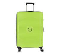 Travelite Orbita Maleta con 4 ruedas amarillo verde, fibra sintética, 45 x 67 x 26cm