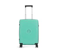 Travelite Orbita Maleta con 4 ruedas verde, fibra sintética, 39 x 55 x 20cm