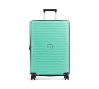 Travelite Orbita Maleta con 4 ruedas verde, fibra sintética, 45 x 67 x 26cm