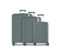 Travelite Pacific 4 ruedas Juego de maletas 3 piezas gris