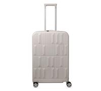 Travelite Panello 4 ruedas Carrito M 65 cm con pliegue de expansión blanco